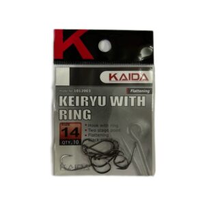 Cârlige Kaida Keiryu With Ring - mărime 14