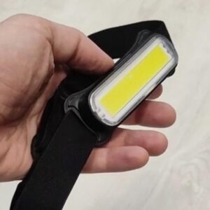 Lanternă frontală reîncărcabilă bandă lată